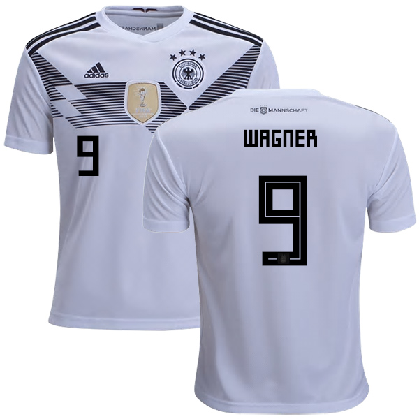 Germany #9 Wagner White Home Kid Soccer Country Jersey - Click Image to Close